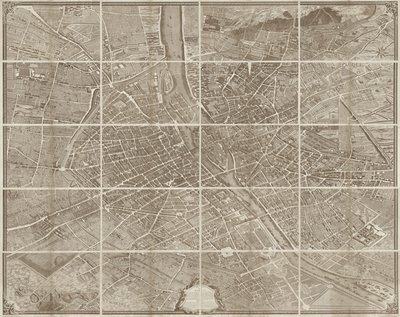 Plan de Paris - Kevin James Brown